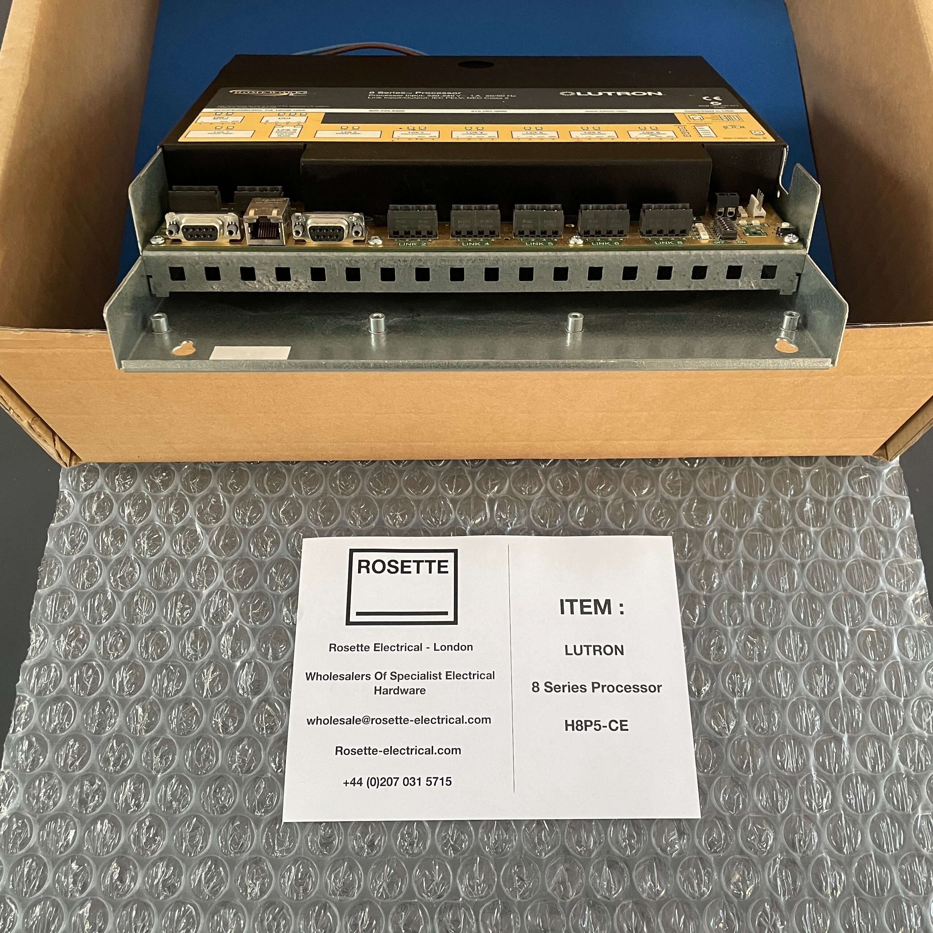 Homeworks Rp0426 Lutron HomeWorks Illumination - Series 8 Processor - H8P5 CE ...