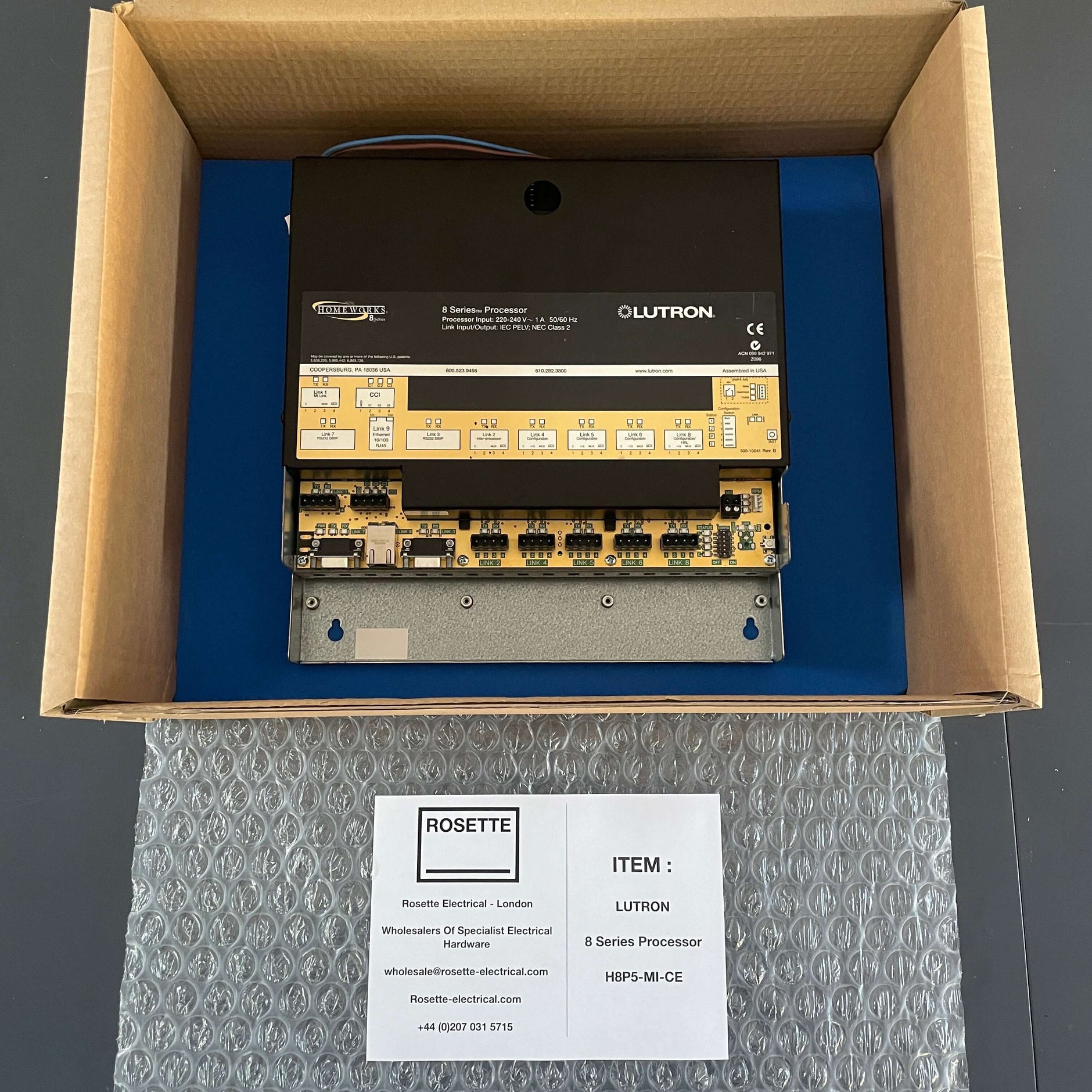 Lutron Homeworks Illumination Processors & Modules - Rosette Electrical