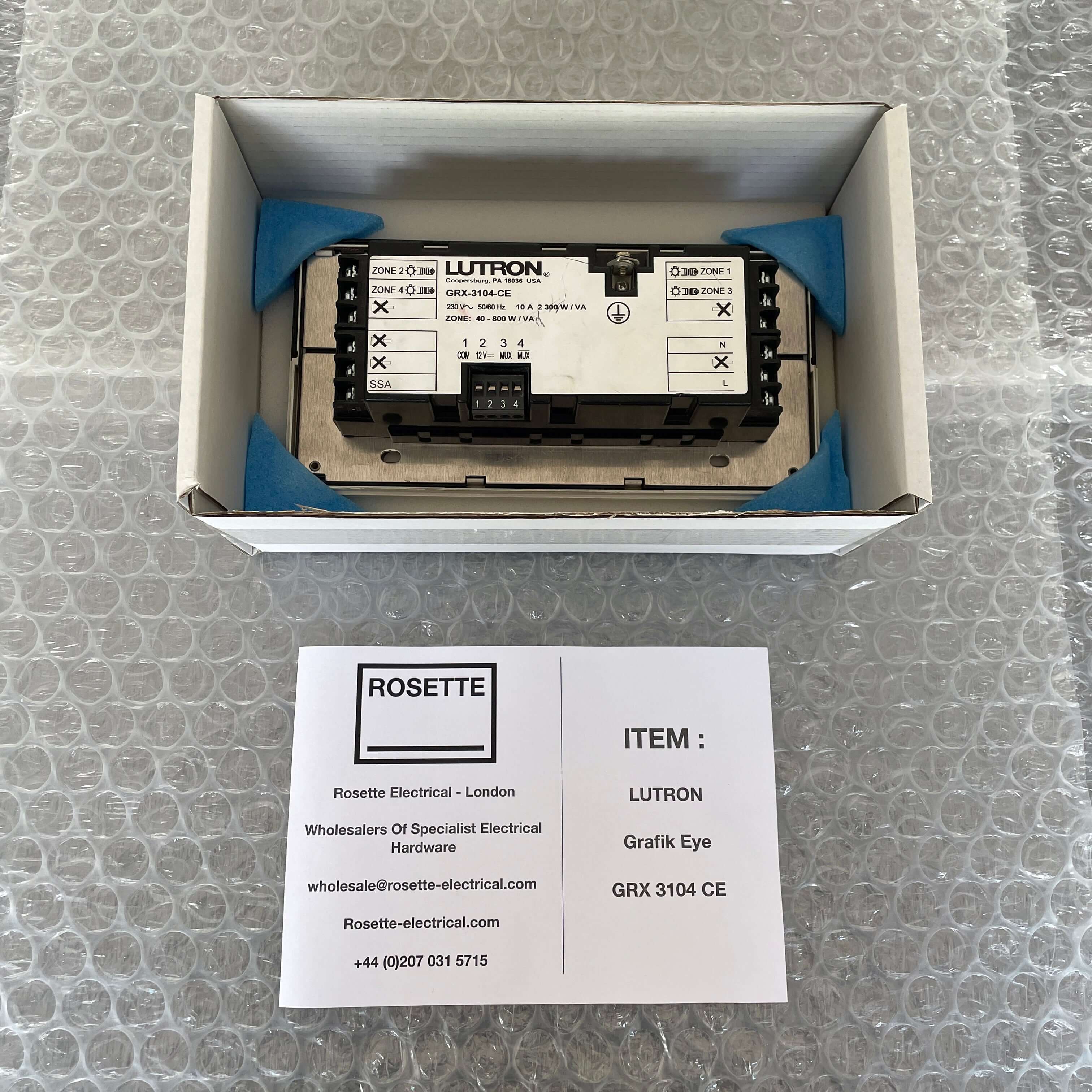 Lutron - Grafik Eye - GRX 3104 CE - (REFURBISHED) - Rosette Electrical