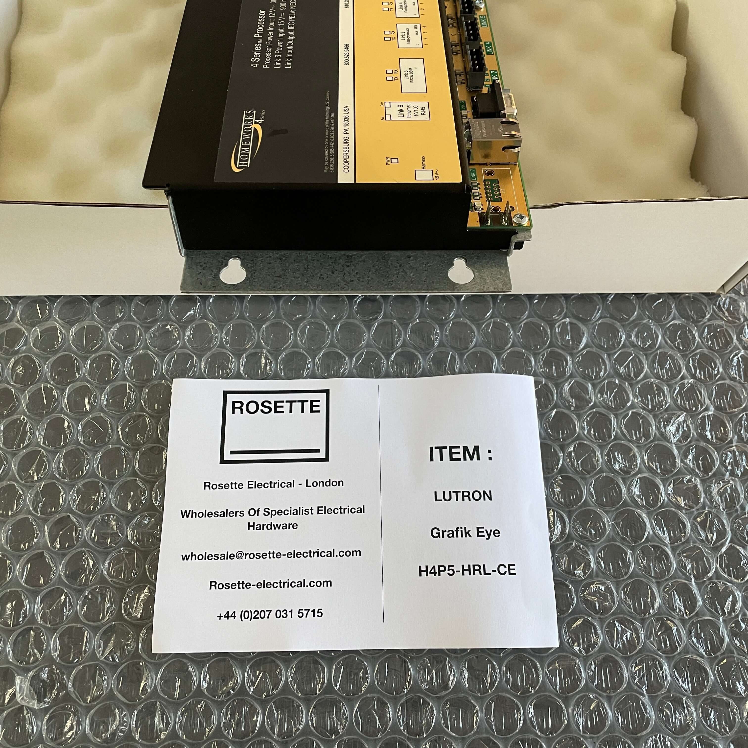 Homeworks Repeator Lutron HomeWorks Illumination - Series 4 Processor - H4P5 HRL CE ...