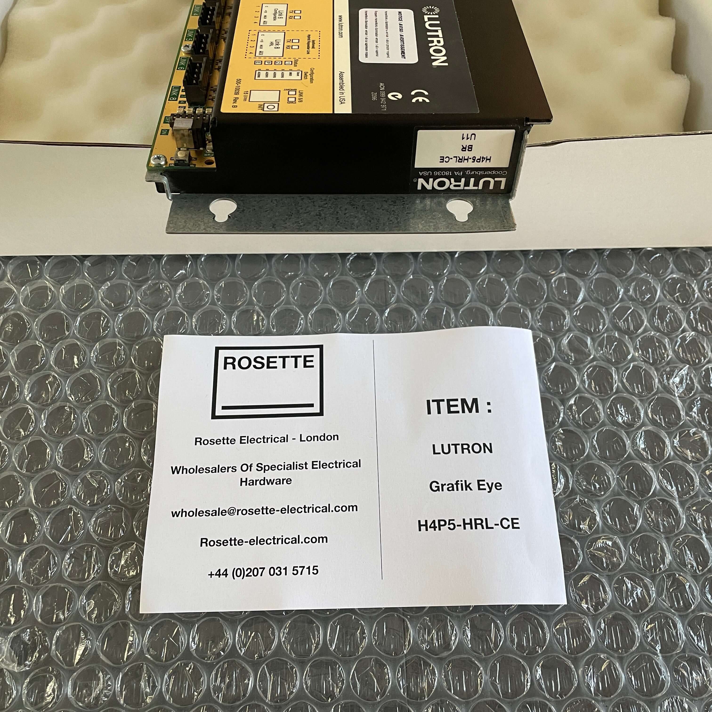 Homeworks Interactive Processor Lutron HomeWorks Illumination - Series 4 Processor - H4P5 HRL CE ...